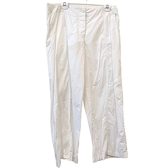 BLACK Label Men's White Cotton Beach Pants Size Small - Picture 1 of 7